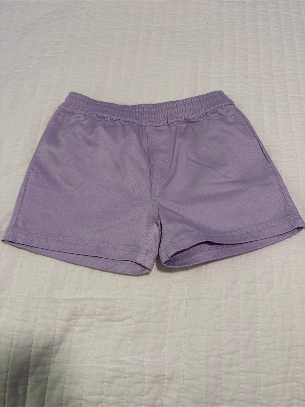 NWOT TBBC Boys Sheffield Shorts Lavender Size 7